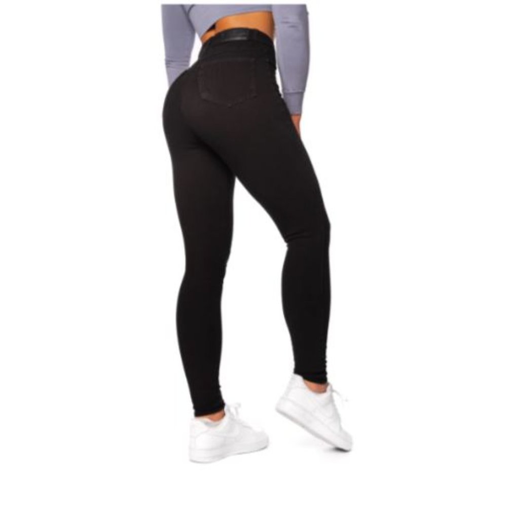 Fitjeans High Waisted Black Size Small